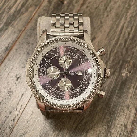 Akribos XXIV Men’s Multifunction Watch - Picture 1 of 4